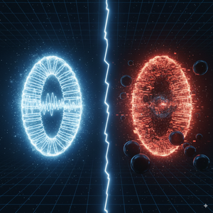 A detailed illustration of a mitochondrion, the power plant of a cell.